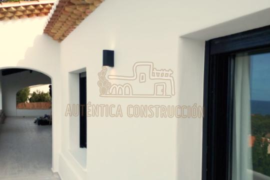 Fachada estilo ibicenco