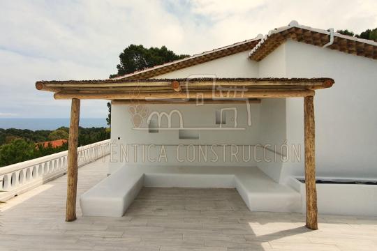 Pérgola Vista Frontal